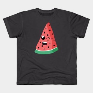 Watermelon Winking Kids T-Shirt